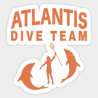 Atlantis Dive Team Sticker